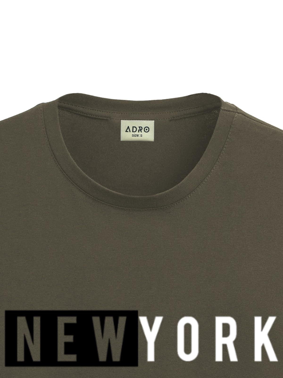 ADRO Tshirt for Men | Printed T Shirt for Men | 100% Cotton T-Shirt |Printed T Shirt | T-Shirts | RN24-NKY