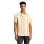 Pepe Jeans MenS Striped Regular Fit Shirt (Pm308629_Yellow_Multi