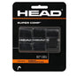 HEAD Super comp Overgrip, 3 count (Pack of 1), Black