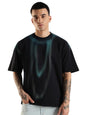 ADRO Trendy Oversized Baggy Fit Drop Shoulder Tshirt in Tie & Dye Style | French Terry Cotton Heavy Fabric Crew Neck T Shirt for