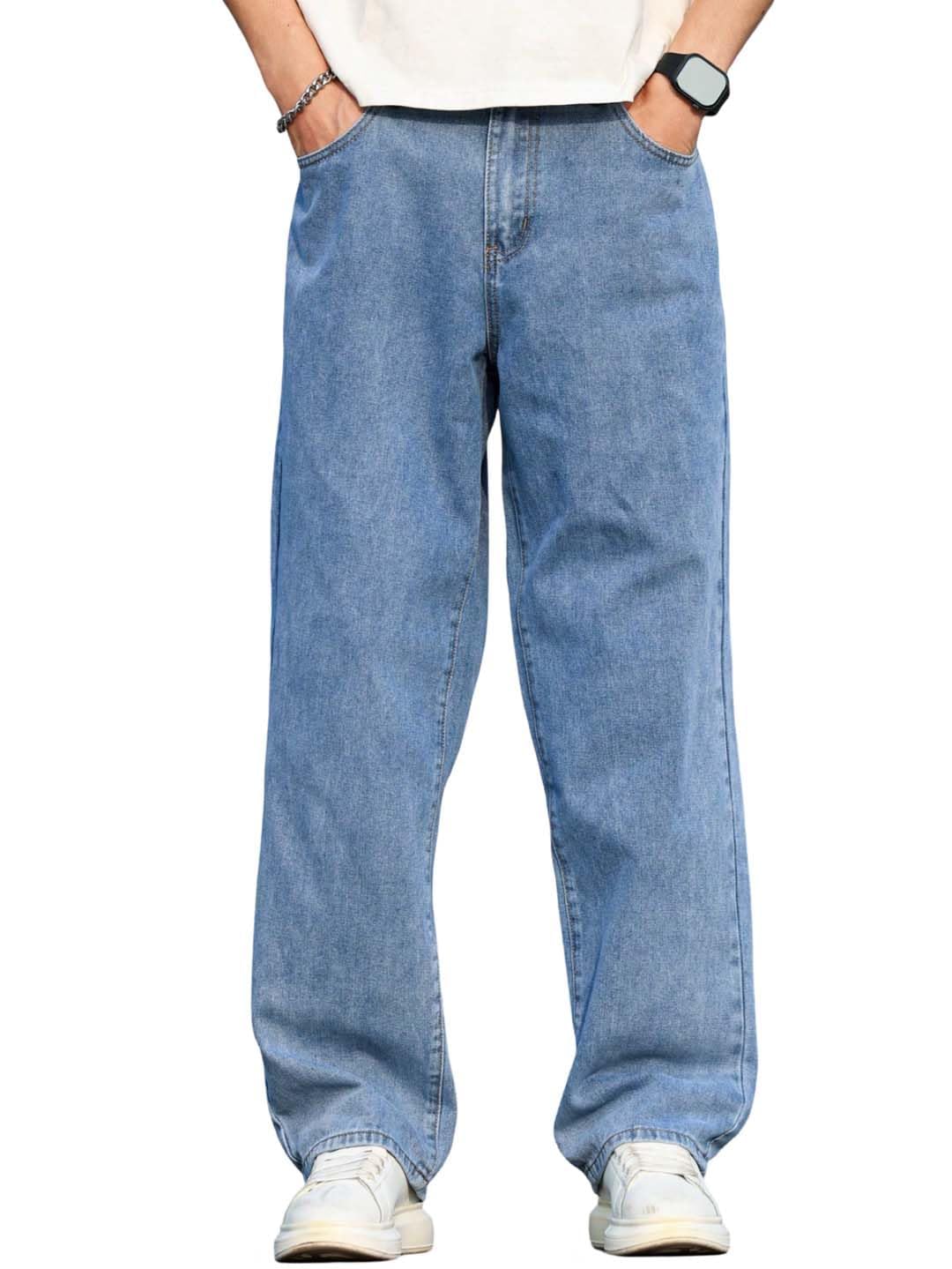 Kotty MenS Vintage Wash With A Modern Twist Faded Jeans(Blue,32)
