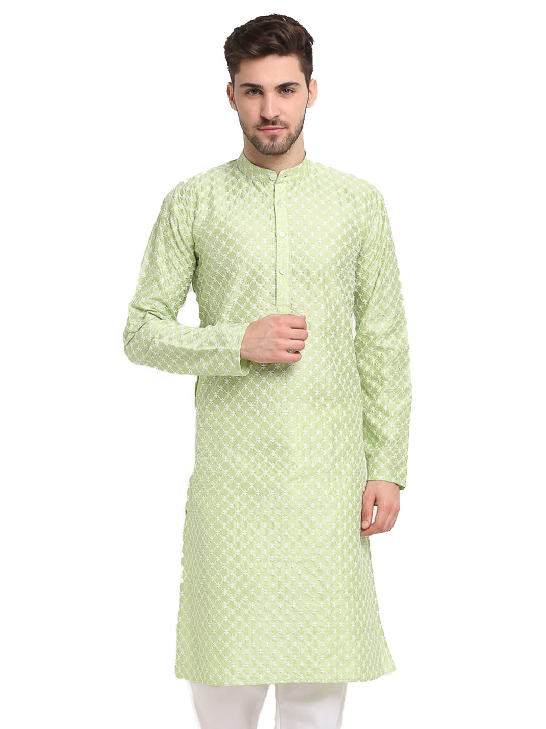 Jompers Mens Chicken Dupion Silk Kurta