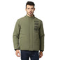 Pepe Jeans Mens Heavy Wadded Jacket, Olive,Xl