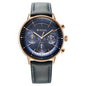 Titan Stainless Steel Analog Blue Dial Men Casual Watch, Blue Band