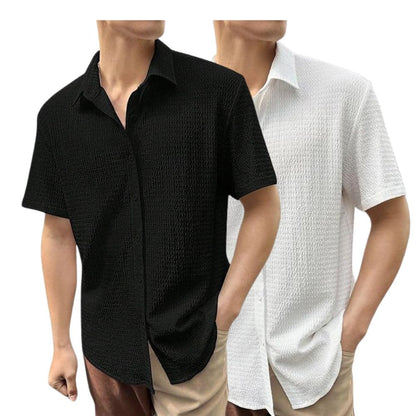 Greciilooks For Casual Stylish Polycotton Regular Formal Shirt