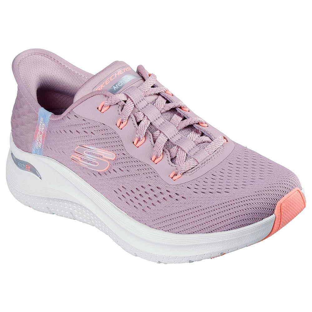 Skechers Women Arch Fit 2.0 Easy Chic Slip Ins Sports Shoes