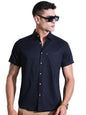 Thomas Scott | Mens | Solid Color | Regular Fit | 100% Cotton | Short Sleeve | Spread Collar | Shirts for Men (Available in Plu