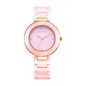 Titan Women Ceramic Analog Pink Dial Watch-95189Kc04, Band Color-Pink, Light Pink Ceramic, Light Pink Ceramic
