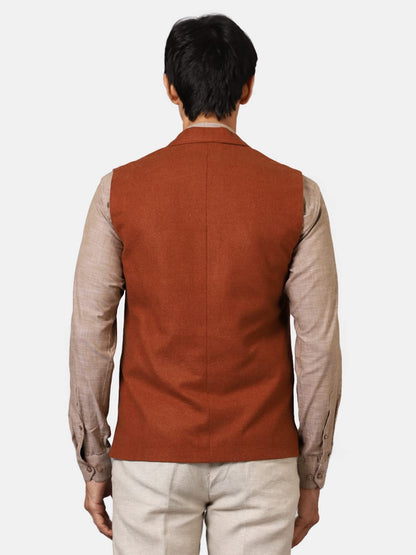 Wintage Men'S Tweed Wool Modi Nehru Jacket