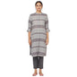 Fabindia Cotton Checks 2 Piece Kurta Set (Light Grey-S-10700865)