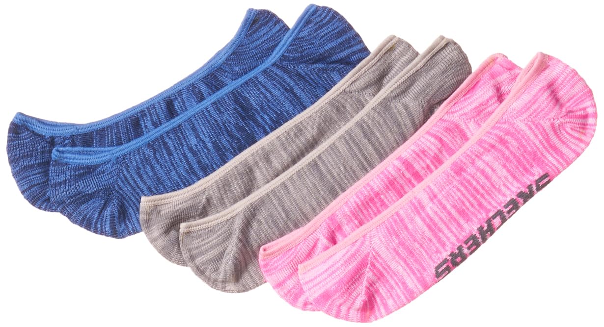 Skechers Women Pack Of 3 Non Terry Liner Socks