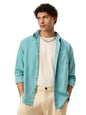 The Souled Store Essential Line: Supima Shirt Men and Boys Full Sleeves Semi-Spread Collar Solid Cotton Regular Fit Lightweight