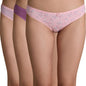Nykd (Nyp030 Assorted (Pack Of 3) Low Rise Bikini Panty Set For Women | Super Soft, Breathable Cotton With Anti Microbial & Anti