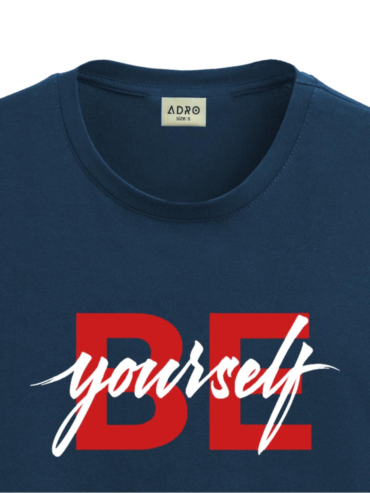 ADRO Tshirt for Men | Printed T Shirt for Men | 100% Cotton T-Shirt |Printed T Shirt | T-Shirts | RN24-BYO-SB