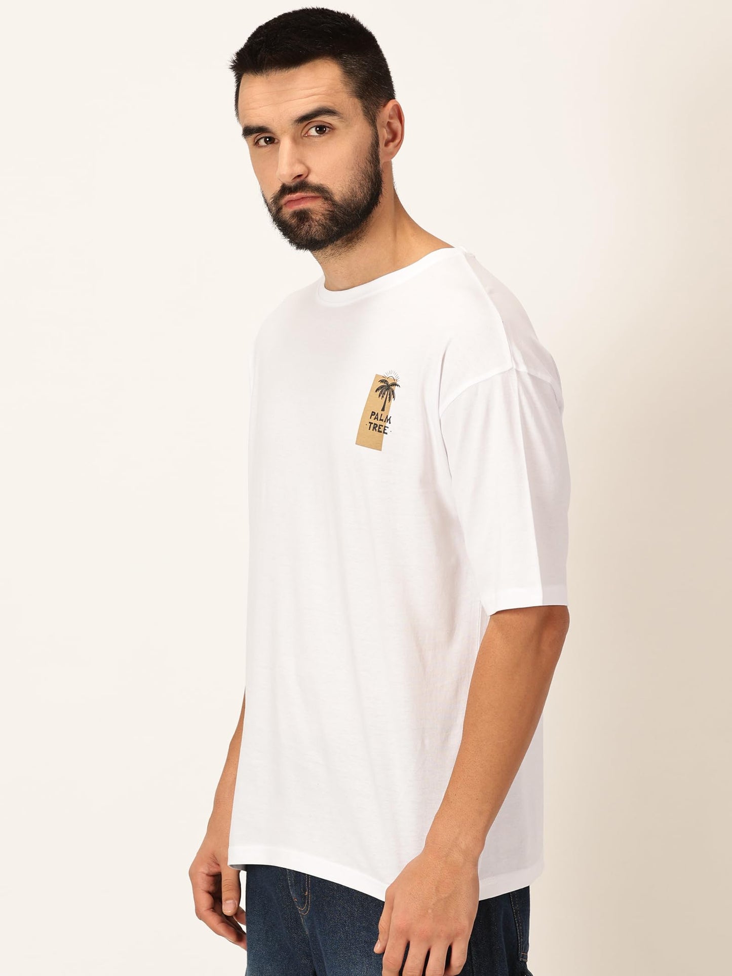 Thomas Scott Mens Oversized Fit T-Shirt (TSKOversized_White Forever