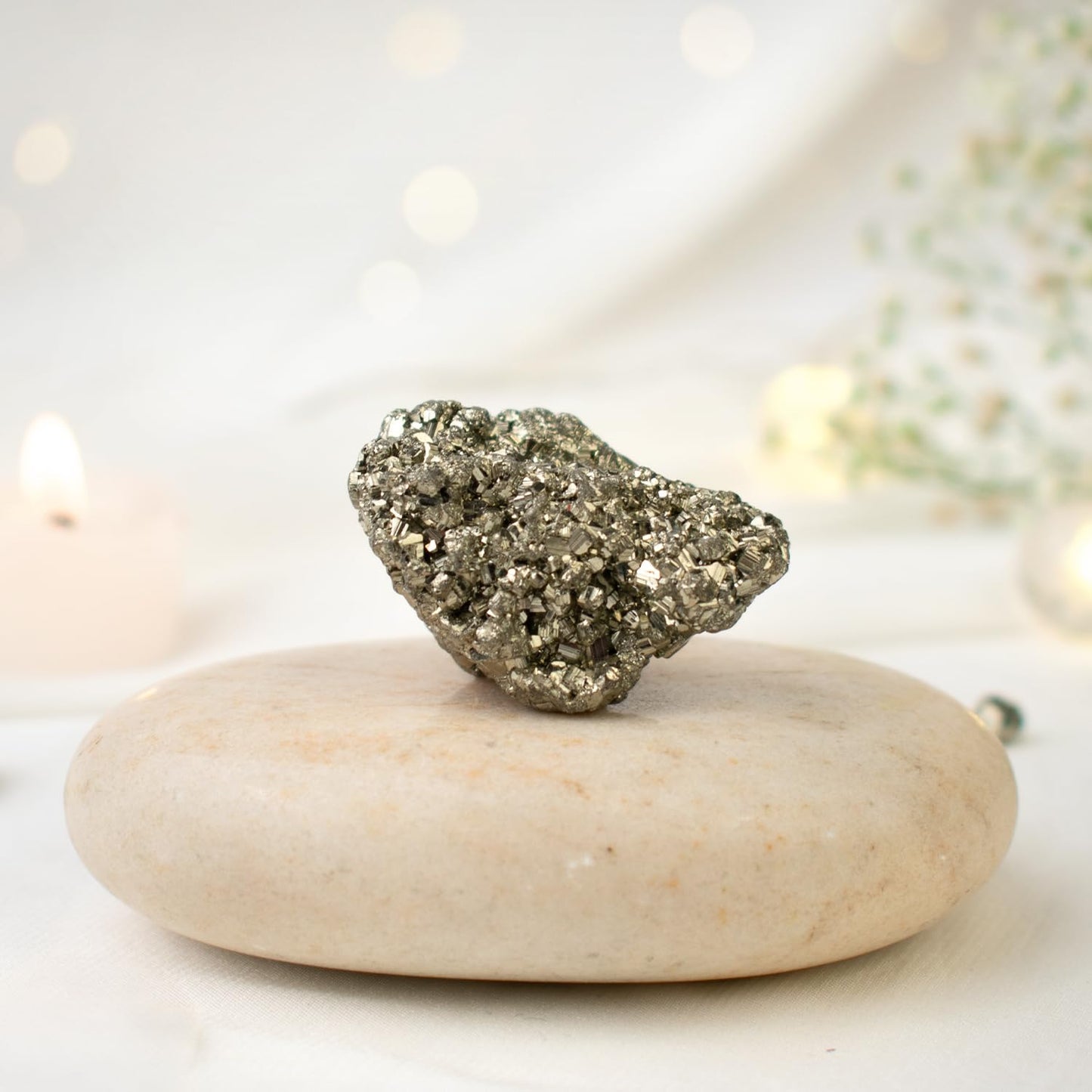 Astrotalk Raw Pyrite Stone Original | 100% Natural Pyrite Stone for Wealth & Prosperity | Energized by Top Astrologers | Financial Growth, Confidence & Success | Vastu Items for Home (75-100g)