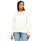Pepe Jeans WomenS Pure Cotton Round Neck Sweatshirt (Pl581405_Mousse White