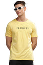 ADRO Mens Solid Regular Fit T-Shirt (RN24-FRL-LY_Light Yellow