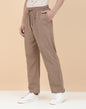 Fabindia Men's Comfort Fit Pants (1033263BROWN_Brown