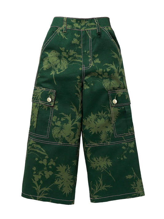 Naughty Ninos BoyS Regular Casual Pants (Nnb0046Pnt_Dark Green