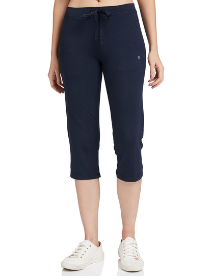 Enamor E018 Stretch Cotton Lounge Capri