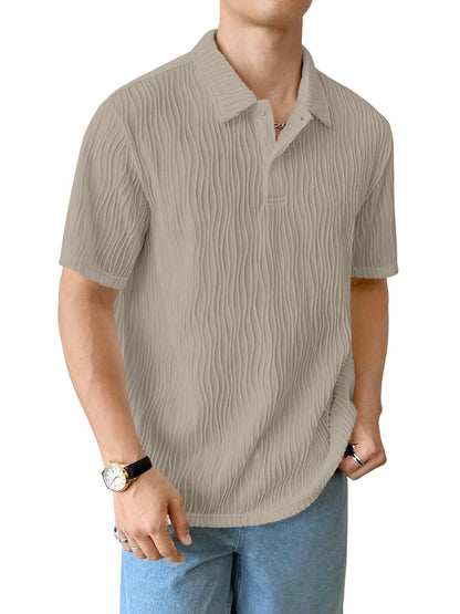 Leriya Fashion Cotton T-Shirt For Men  Soft Breathable Fabric | Regular Fit Half Sleeve Collar Tee For Summer Casual Wear (Avail