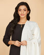 Fabindia Natural Cotton Desert Embroidered Dupatta | Free Size | Regular Length | Spring | 2.5m x 92cm (L x W)
