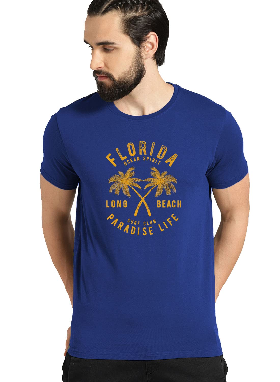 ADRO Florida Paradise Life Mens Printed T-Shirt