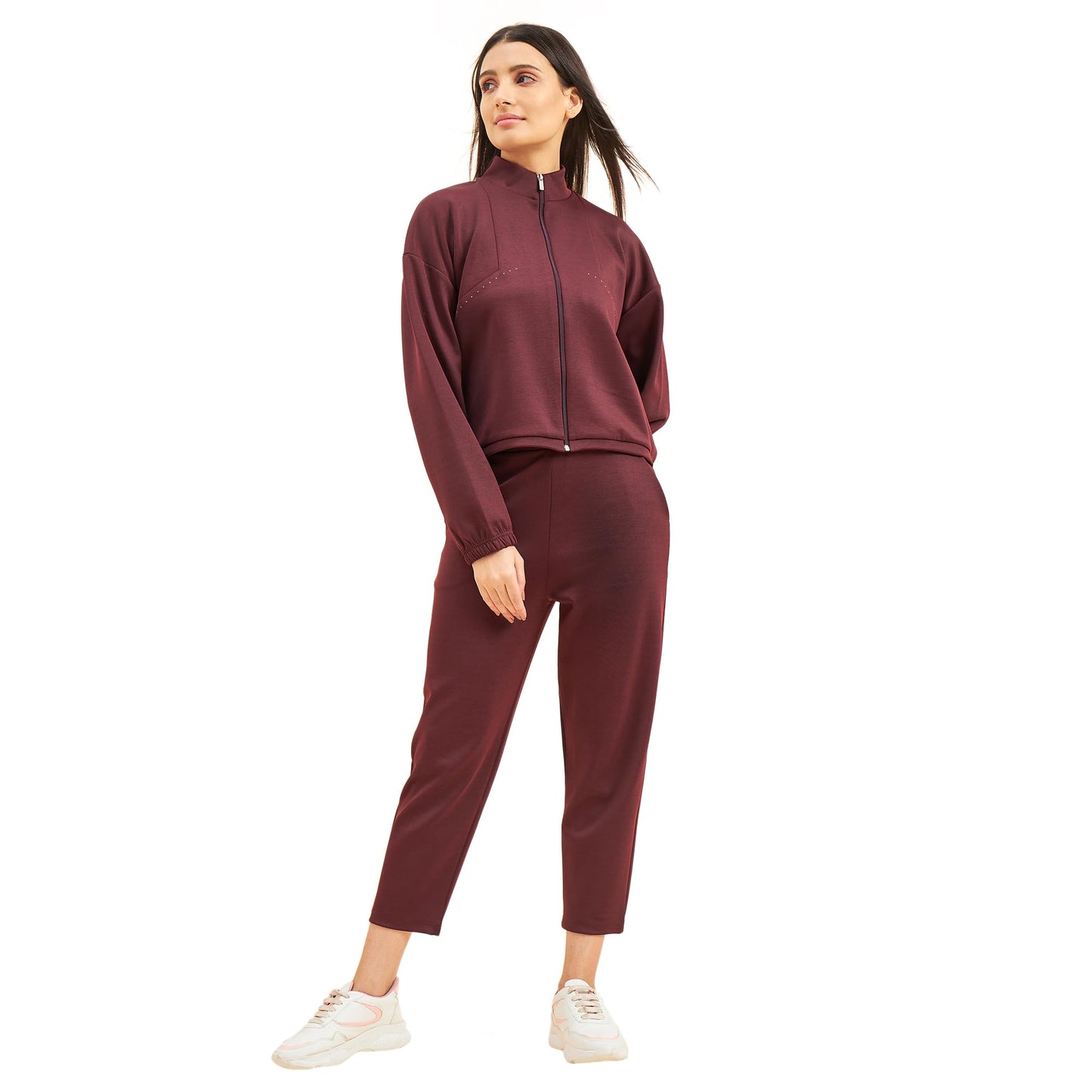 Sweet Dreams Women Solid Tracksuit