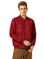 Dennis Lingo Men Regular Fit Suede Fabric Full Sleeves Solid Jackets