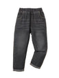 Kotty Girls Regular Fit Solid Jeans Onyx Black
