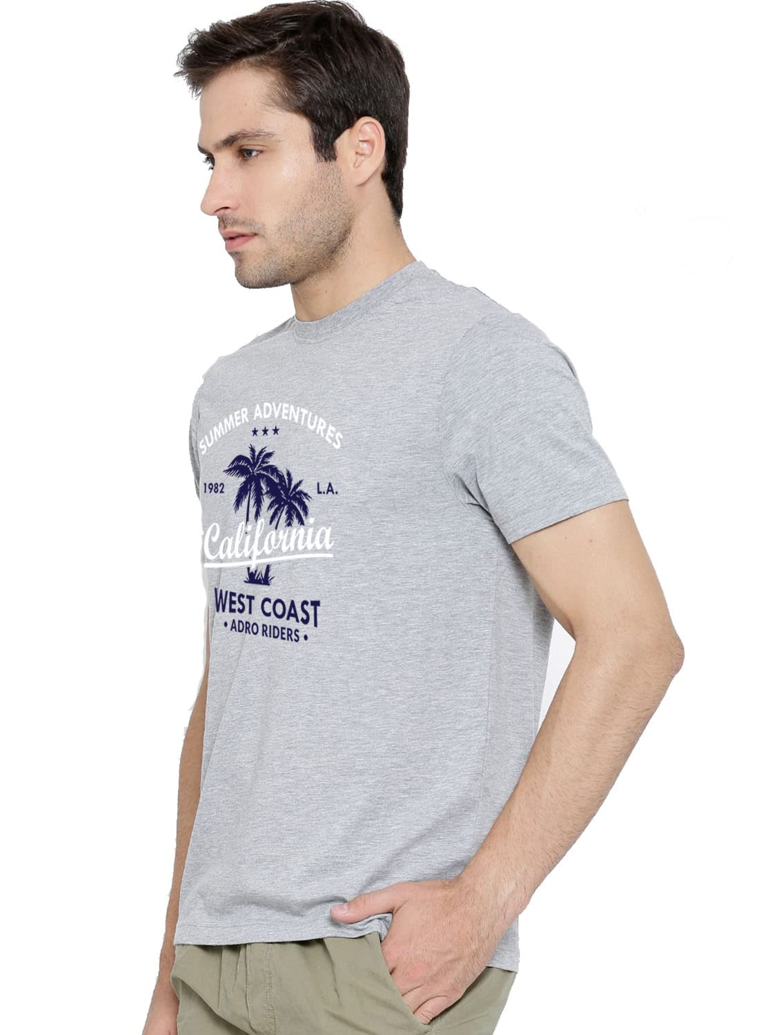 ADRO Summer Adventures California Mens Printed T-Shirt (XL)