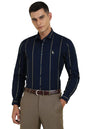 Allen Solly Boys Slim Fit Striped Formal Full Sleeve T-Shirt