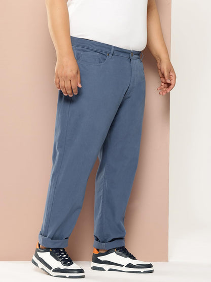 Thomas Scott Mens | Plus Size | Regular Fit | 100% Cotton | 5 Pockets | Breathable Fabric | Solid Color | Chino | Trouser | Cas