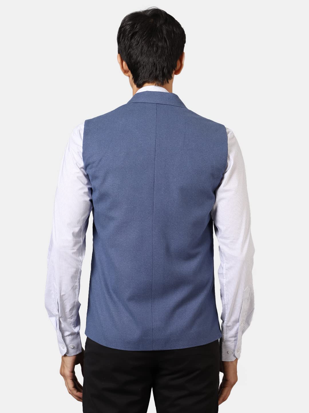 Wintage Men'S Tweed Wool Modi Nehru Jacket