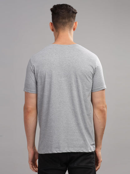 ADRO USA American Flag Printed Cotton T-Shirts for Men (R22-M-NWW-GR_Grey)