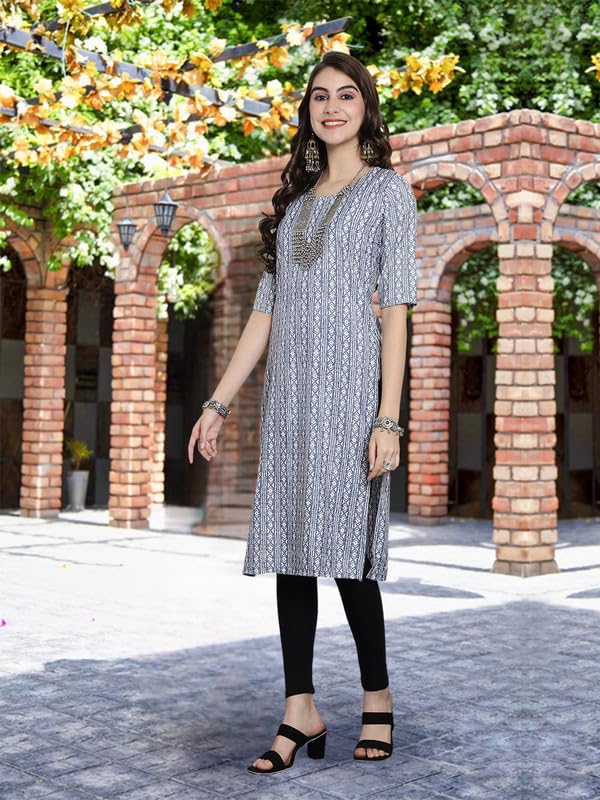 Pinkmint Crepe Printed Kurti For Womens College Wear Kurti Festival Wear Kurti For Women (Pack Of 5)