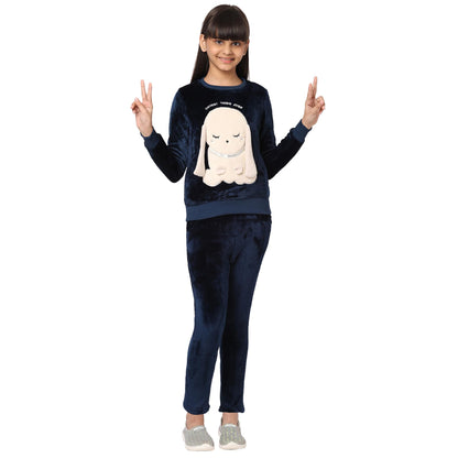 Sweet Dreams Girl Printed Tracksuit