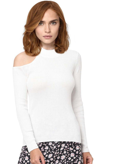 Vero Moda Slim Fit Sweater (273340701_White_S)