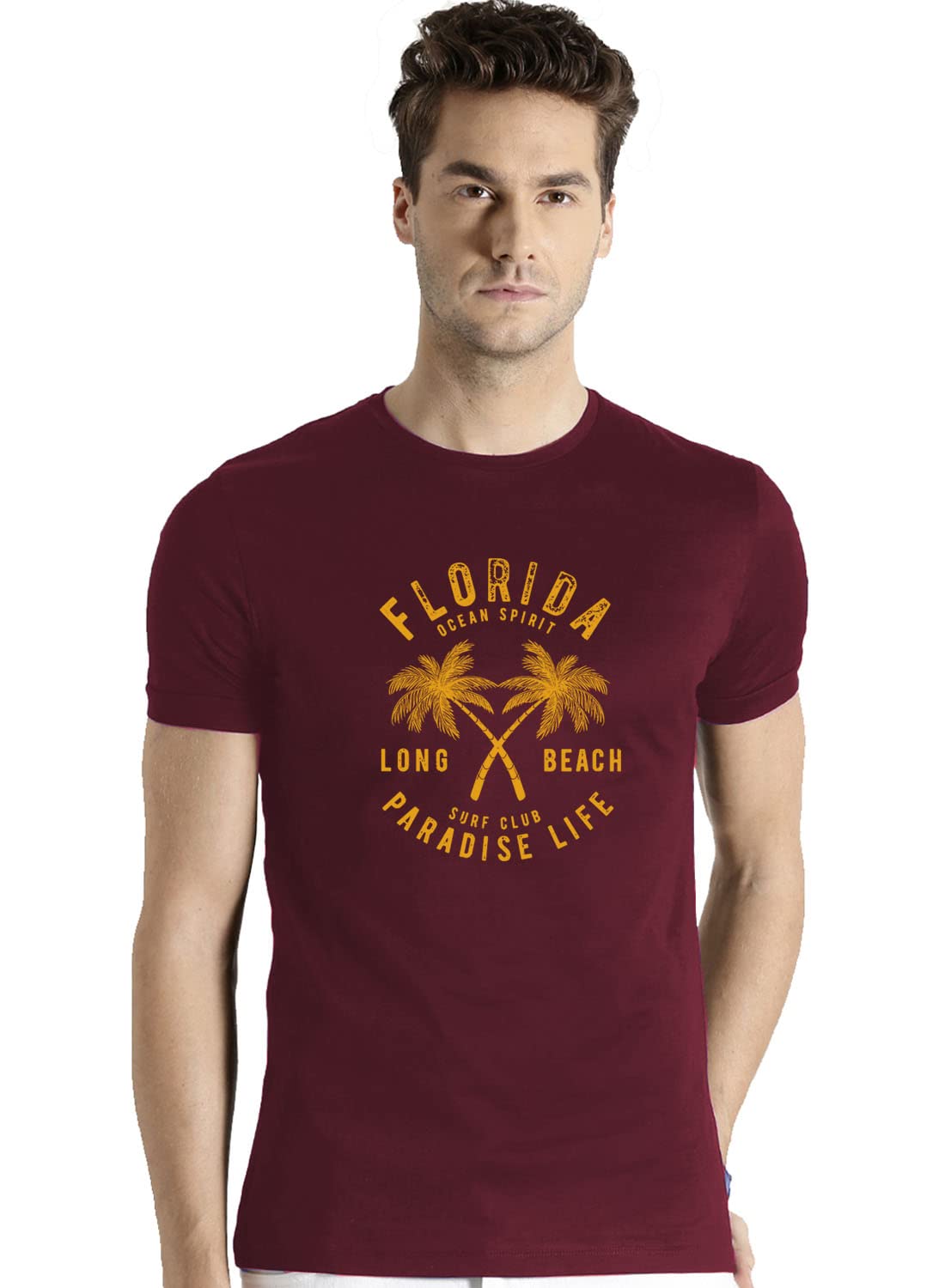 ADRO Florida Paradise Life Mens Printed T-Shirt