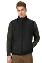 Dennis Lingo Solid Polyester Regular Fit Sleeveless Gilet Jacket For Men