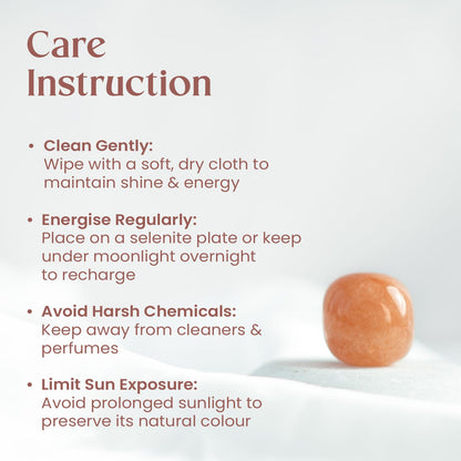 Astrotalk Red Aventurine Tumble | Boosts Vitality, Courage & Motivation | Stone for Manifestation, Energy & Protection | Office Table & Living Room Decor | Gift for Man & Woman