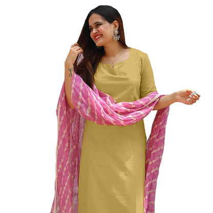 ANNI DESIGNER Women's Kurta and Palazzos & Dupatta