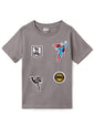 The Souled Store DC: Justice League Regular Fit Graphic Printed Half Sleeve Boys Cotton T-Shirts