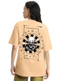 Veirdo Womens Cotton Oversized Baggy Fit Joker Graphic Printed T-Shirt/Girls
