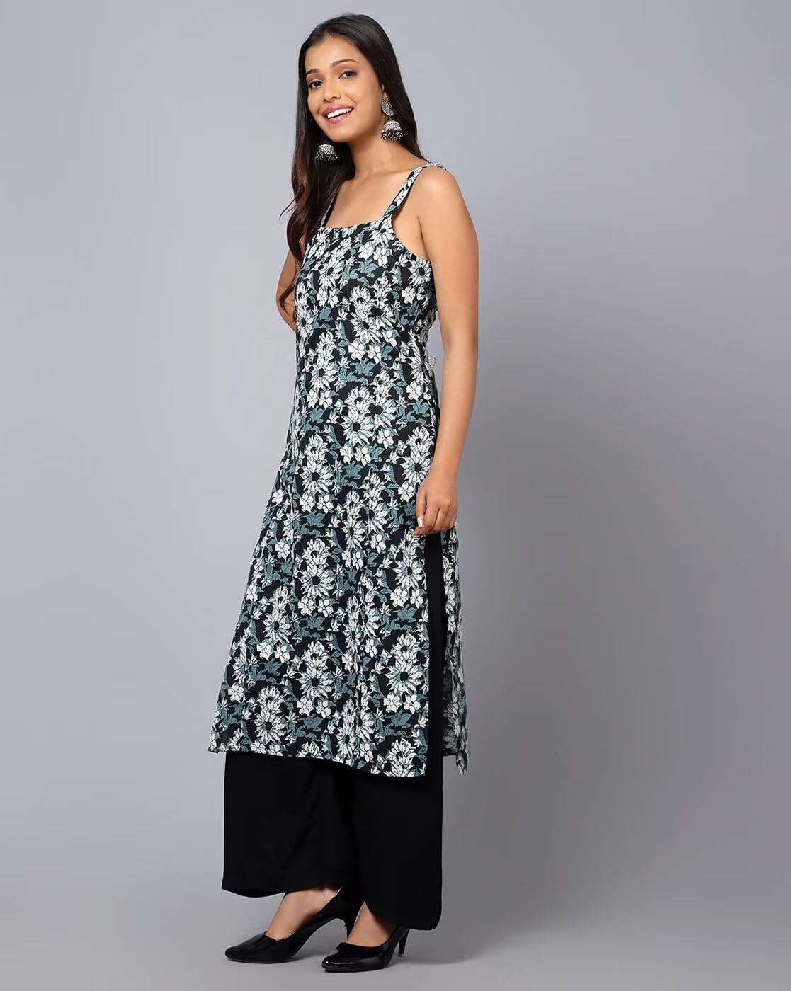 PATLANI Womens Crepe Full Stitched Kurti.