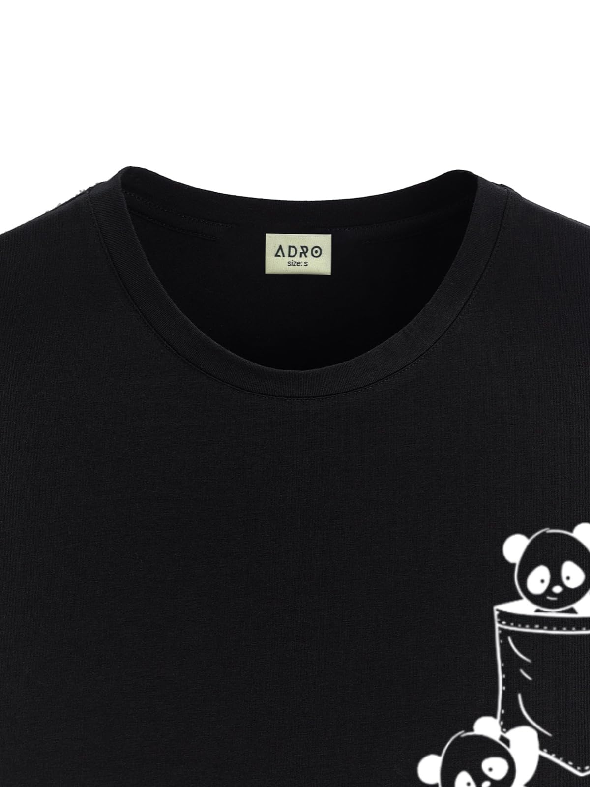 ADRO Tshirt for Men | Printed T Shirt for Men | 100% Cotton T-Shirt |Printed T Shirt | T-Shirts | RN24-POC