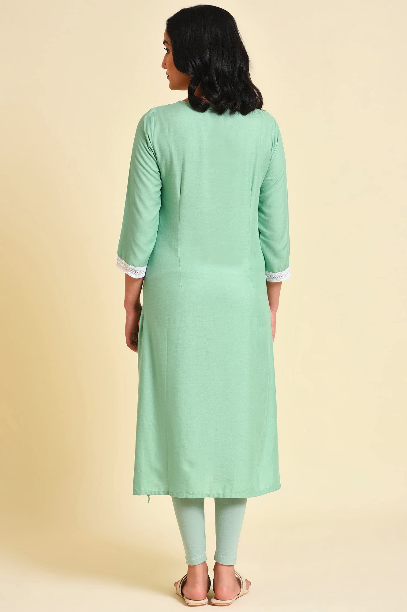W for Woman Women's Regular Kurta