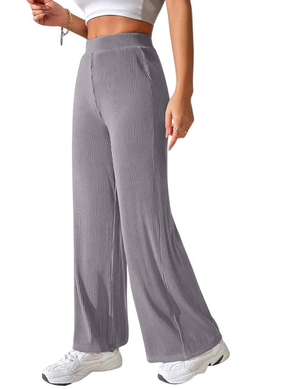 Greciilooks Baggy Women Trouser (Gl-Tr952_Grey