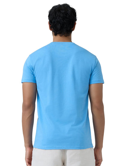 XYXX Mens Round Neck Regular fit Solid Tshirt | Softer Than Cotton | Cotton Rich Tshirt for Men| Anti-Microbial Silver Finish